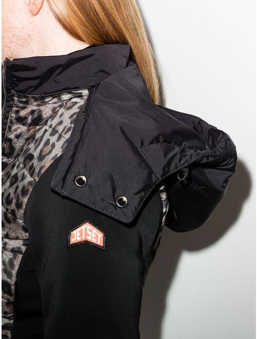 JET SET Softshell Jaguar zip-up ski jacket
