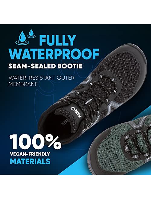 Xero Shoes Women's Xcursion - Zero Drop, Fully Waterproof Hiking Boot