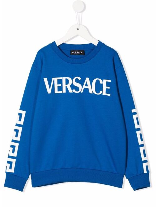 Versace Greca print sweatshirt