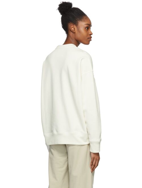Jil Sander Off-White Logo Sweatshirt