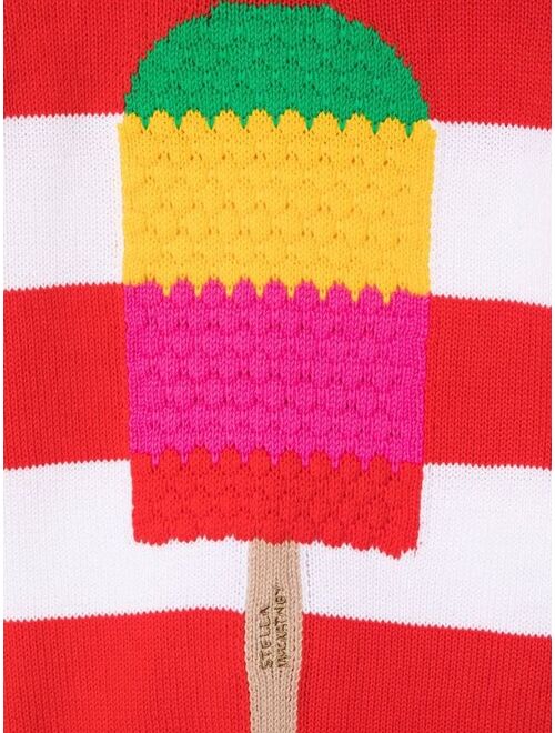 Stella McCartney TEEN ice lolly knitted jumper