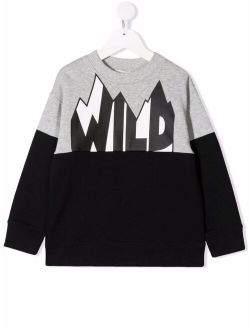 Wild Mountain-print sweatshirt
