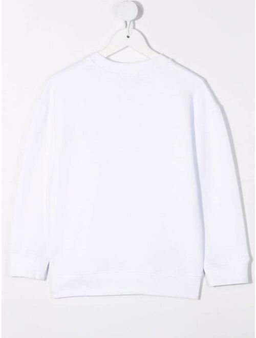 Stella McCartney Pizza Skater graphic-print sweatshirt