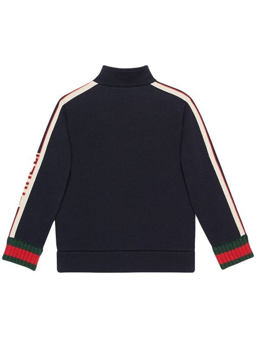 Gucci jacquard trim sweatshirt
