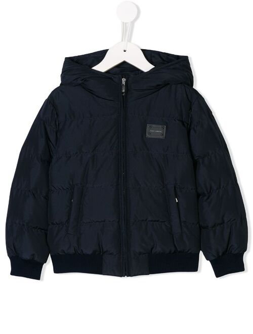 Dolce & Gabbana padded bomber jacket