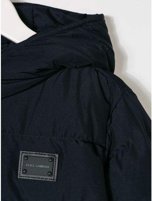 Dolce & Gabbana padded bomber jacket