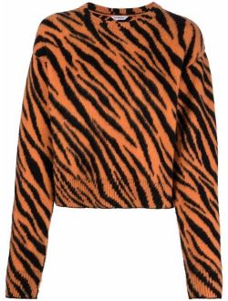 Year Of The Tiger cropped jumper