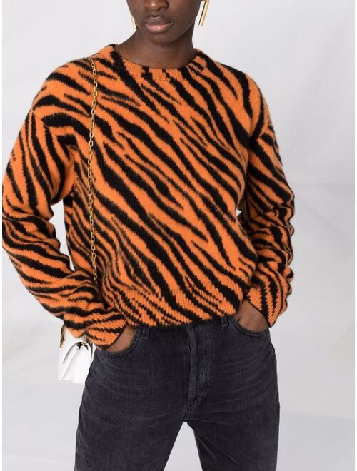 Balenciaga Year Of The Tiger cropped jumper