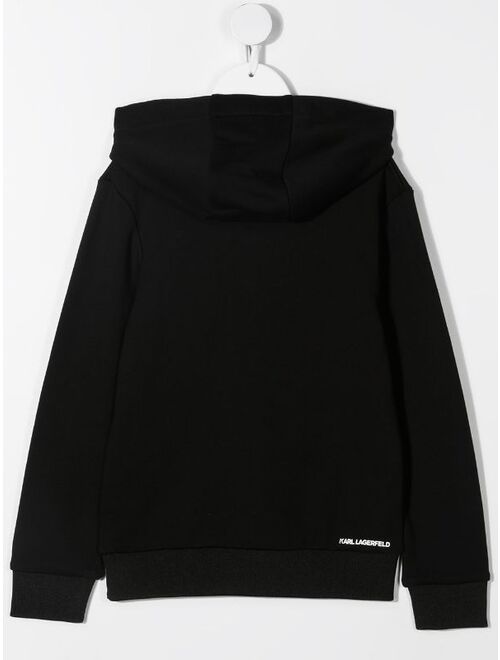 Karl Lagerfeld K/Ikonik cotton hoodie