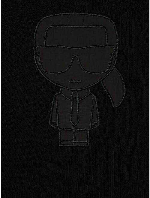 Karl Lagerfeld K/Ikonik cotton hoodie