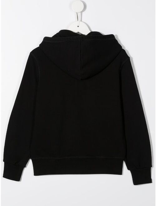 Dsquared2 Kids logo-print zip-up hoodie