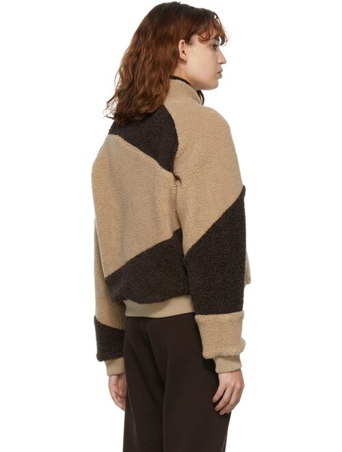Woolrich Brown Daniëlle Cathari Edition Fleece Jacket