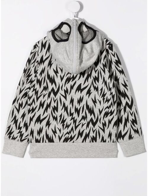 Stella McCartney doggy fur funny hoodie