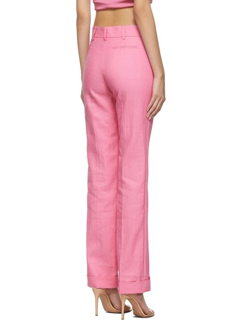 Jacquemus Pink 'Le Pantalon Fresa' Trousers