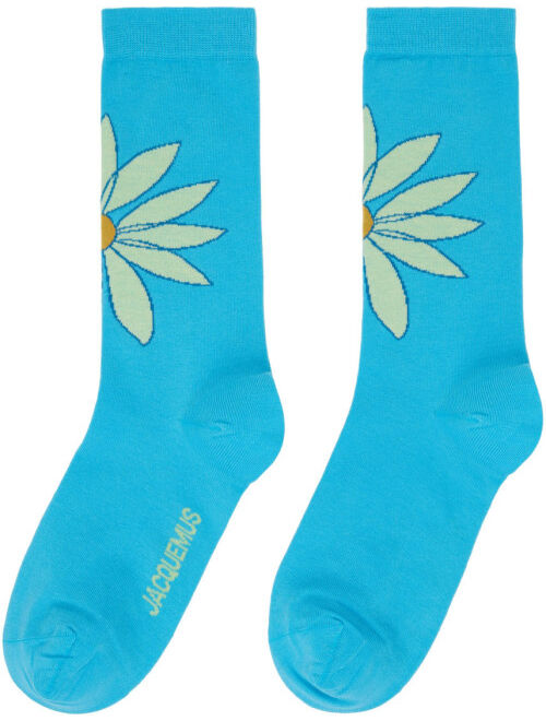 Jacquemus Blue 'Les Chaussettes Aqua' Socks
