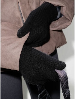 Holzweiler ribbed cashmere gloves
