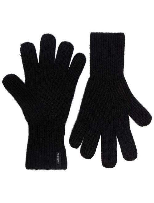 Holzweiler ribbed cashmere gloves
