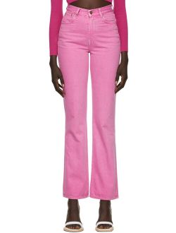 Pink 'Le De Nimes' Jeans