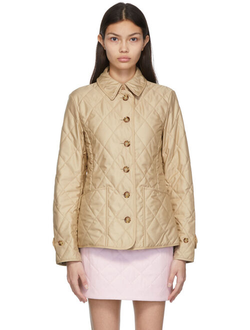 Burberry Beige Fernleigh Jacket