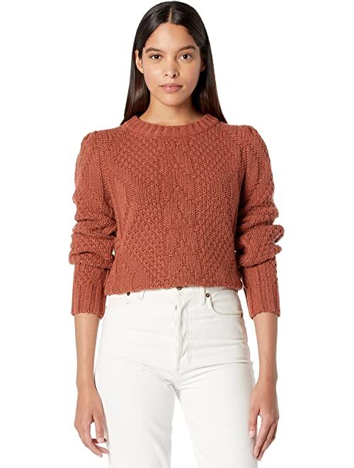 Madewell Ridgecrest Cable Pullover Sweater