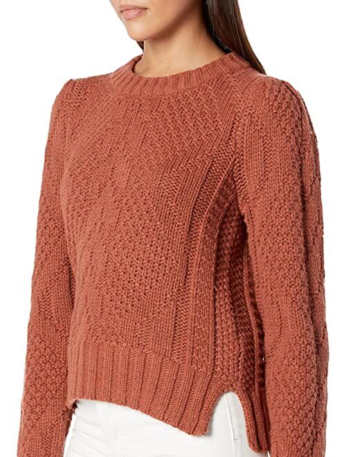 Madewell Ridgecrest Cable Pullover Sweater