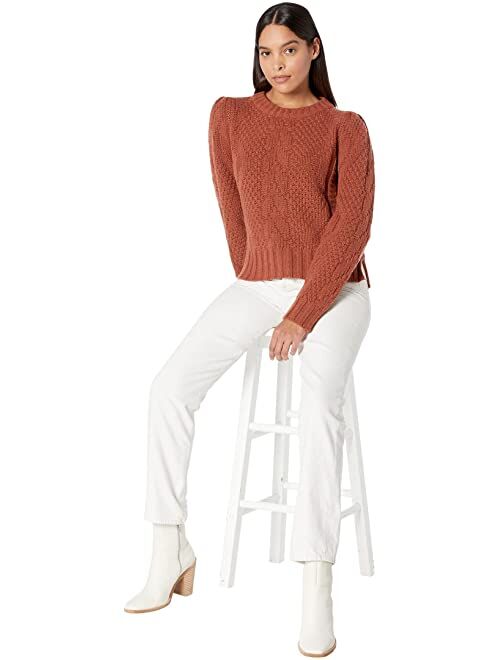 Madewell Ridgecrest Cable Pullover Sweater
