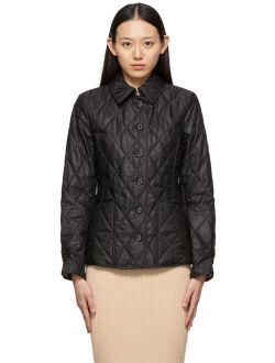 Black Quilted Fernleigh Jacket
