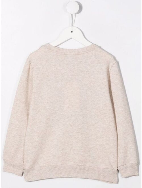 Kenzo Kids Elephant-embroidered sweatshirt