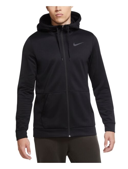Nike Men's Therma Long Sleeve Solid Dri-FIT Zip Hoodie
