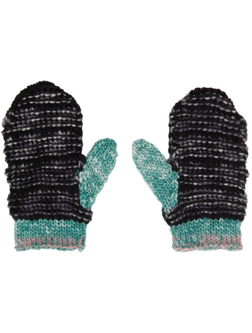 Stella McCartney Multicolor Ed Curtis Edition Knit Mittens