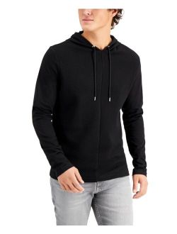 Men's Changed Solid Regular Fit Long Sleeve Hoodie, Created for Macy's