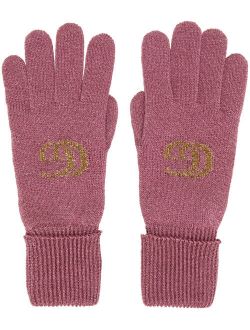 Pink & Gold Double G Gloves