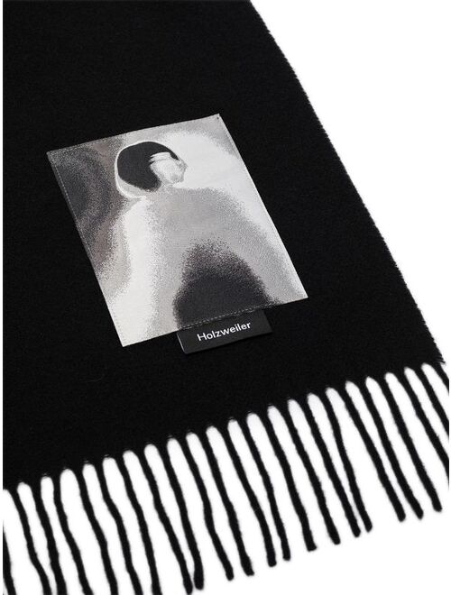 Holzweiler Dipper graphic-print scarf