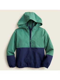 Boys' windbreaker jacket in color block