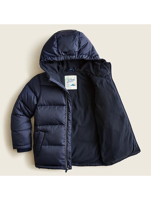 J.Crew Kids' puffer jacket with eco-friendly PrimaLoft®