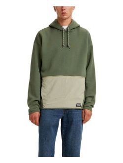 Men's Utility Colorblock Long Sleeve Pullover Hoodie