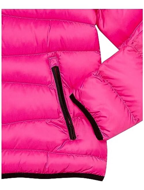Under Armour Girls' Prime Puffer, Front Pockets & Hooded Back, Lightweight & Water Repellant