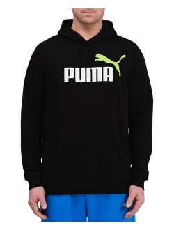 Men's Big & Tall Essential Oversized Two-Color Logo Hoodie
