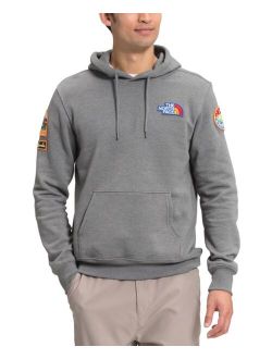 Mens Novelty Patch Pullover Hoodie
