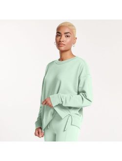 Women's FLX Embrace Side-Zip Crewneck Sweatshirt