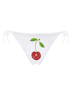 JINKAIJIA Women's Flirty Sexy Funny Naughty 3D Printed Animal Tail Underwears Briefs Gifts Cute Ears …