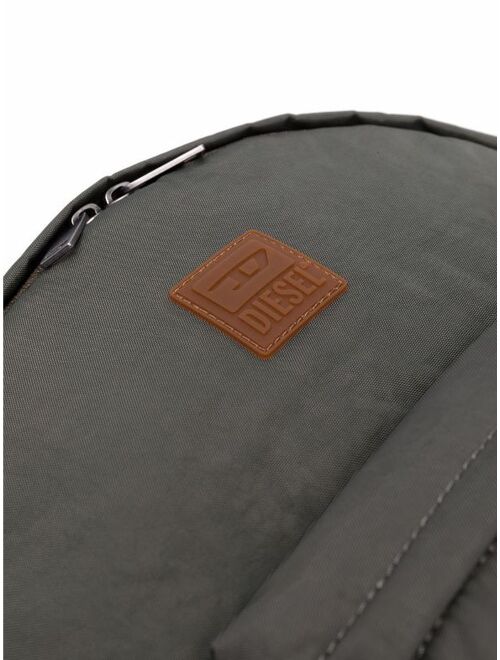 Diesel logo-patch backpack