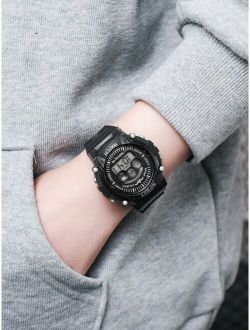 Kids Multifunction Luminous Round Electronic Watch