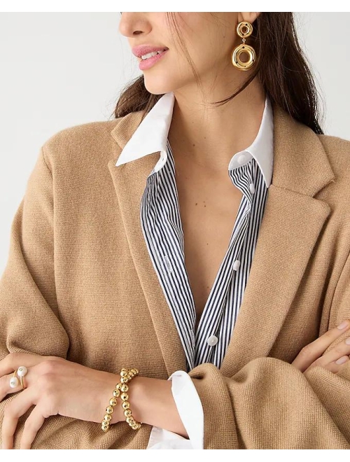 J.Crew Cecile relaxed sweater-blazer