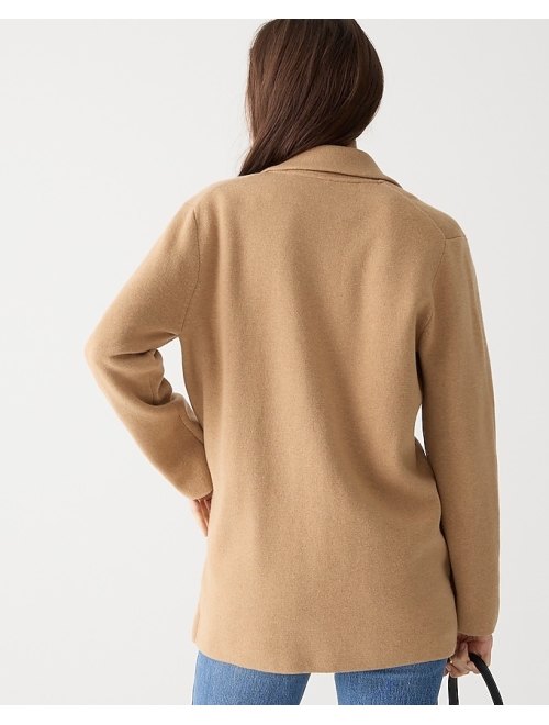 J.Crew Cecile relaxed sweater-blazer