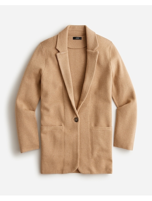 J.Crew Cecile relaxed sweater-blazer