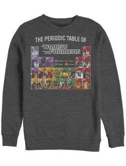 Men's Transformers Periodic Fleece Sweatshirt