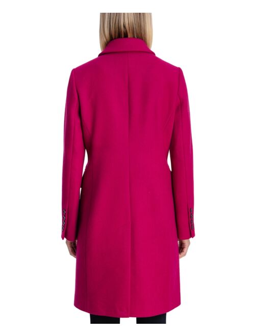 MICHAEL Michael Kors Women's Single-Breasted Walker Coat, Created for Macy's