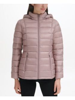 Women's Packable Hooded Down Puffer Coat, Created for Macy's