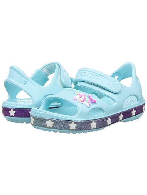 Crocs Kids' Fun Lab Unicorn Sandal | Water Shoes | Slip On Shoes for Kids